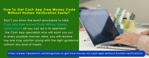 How To Get Cash App Free Money Code Without Human Verification Easily?