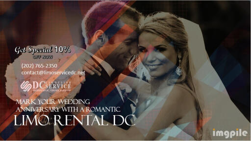 Mark Your Wedding Anniversary with a Romantic Limo Rental DC