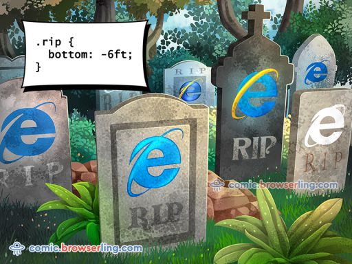 Graveyard - Web Developer Joke