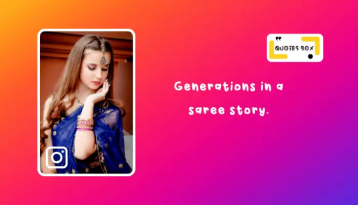 8. Generations in a saree story