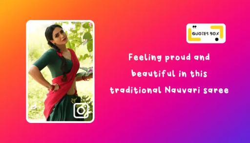 39. Feeling proud and beautiful in this traditional Nauvari saree