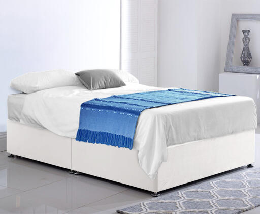 White Divan Bed Base Banner 1