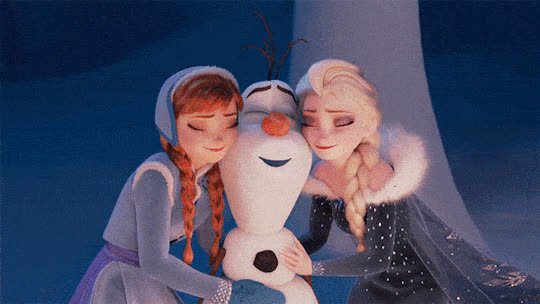elsa olaf anna frozen.gif?w=1180