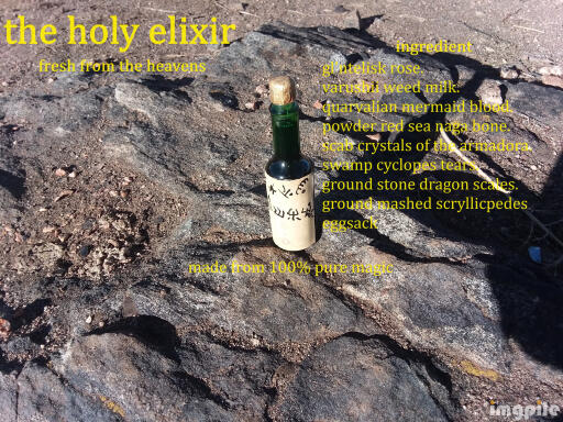 The holy elixir