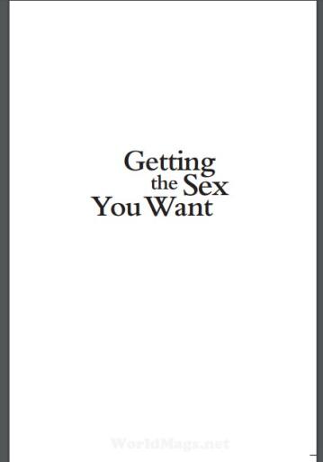 Getting the Sex You Want (2)