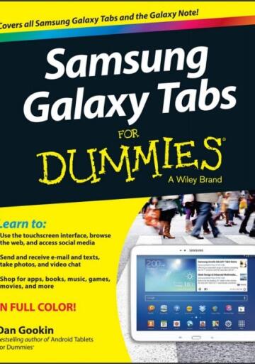 Samsung Galaxy Tabs For Dummies (4)