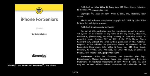 iPhone For Seniors For Dummies 6th edition (2)