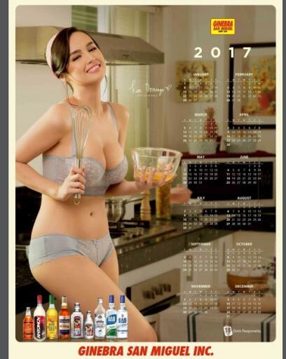 San Miguel Calendar Girl 2017 (1)
