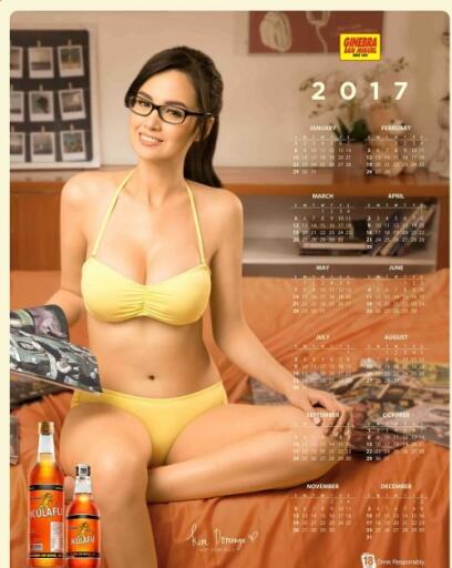 San Miguel Calendar Girl 2017 (2)