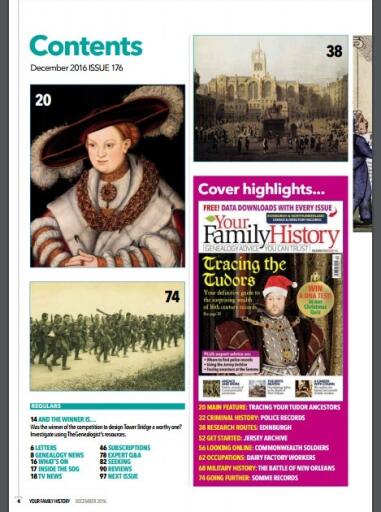 Your Family History December 2016 (2)